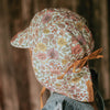 Baby Girls Linen Reversible Hat | MATILDA/MAIZE